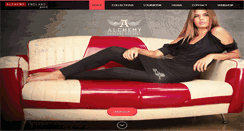 Desktop Screenshot of alchemyenglandapparel.com